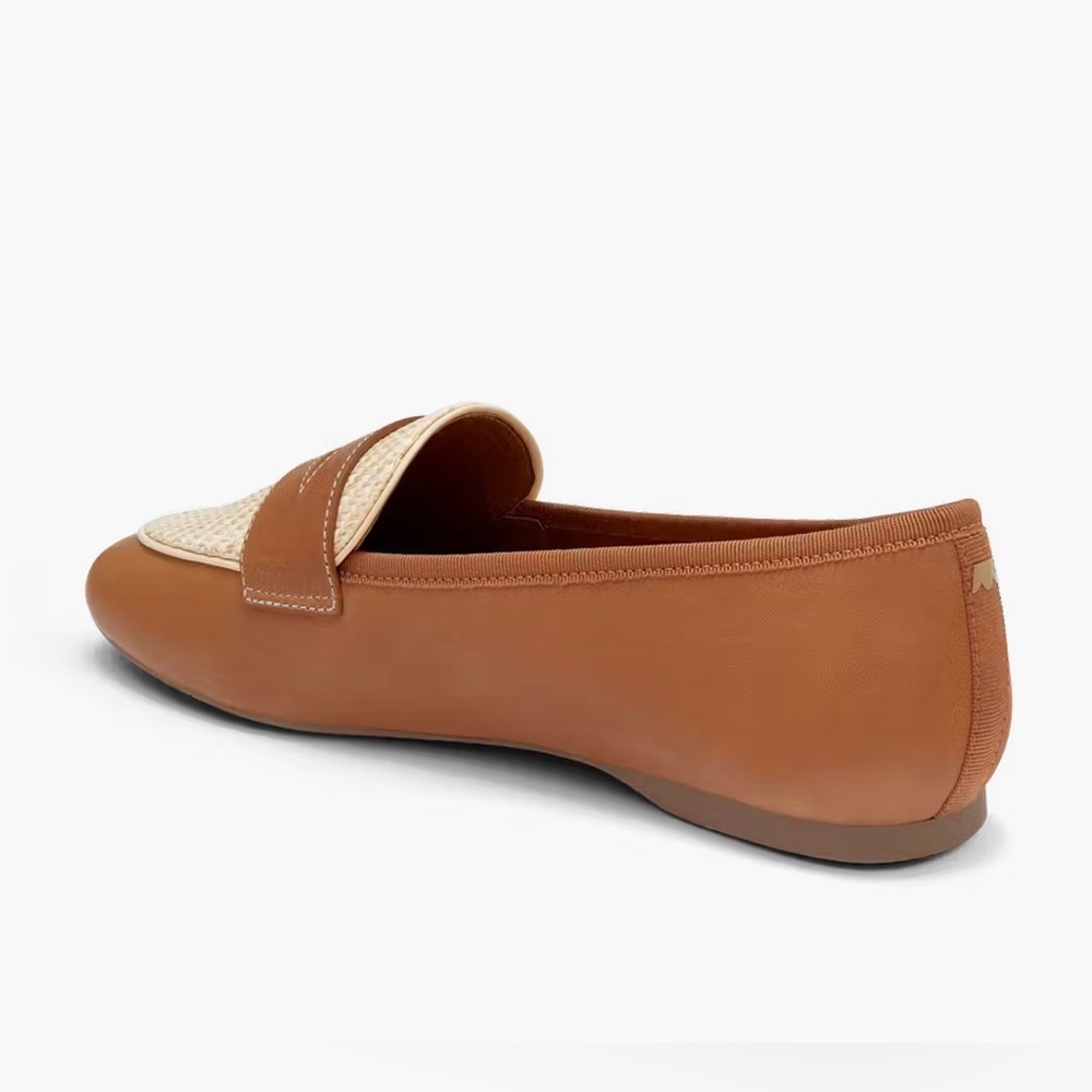 Women’s Birdies Vesper Loafers in Cappuccino Leather, size 9, NWOT/box - Picture 5 of 14